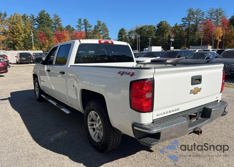 2014 Chevrolet Silverado 1500 1Lt из США, поврежденный, VIN 3GCUKREC9EG373513